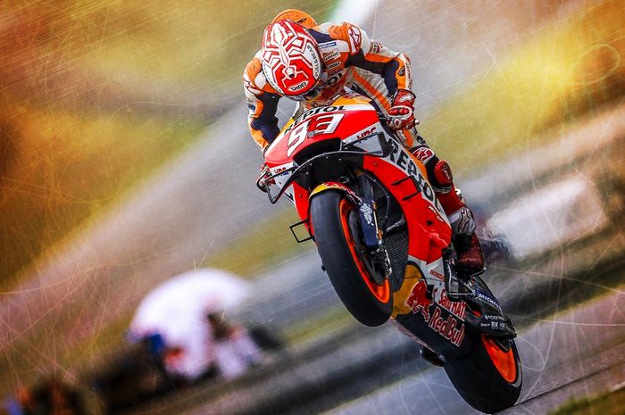 Marc Marquez menderita Diplopia