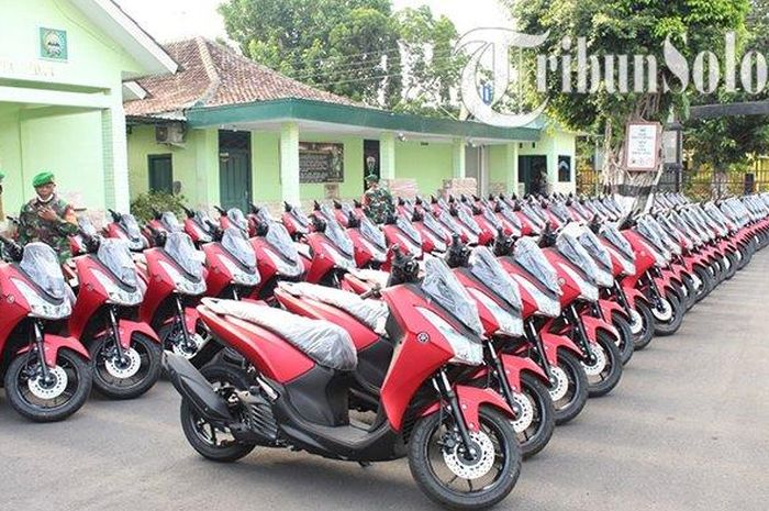 Ratusan Yamaha Lexi jadi motor dinas Babinsa dan Bhabinkamtibmas di Sukoharjo 