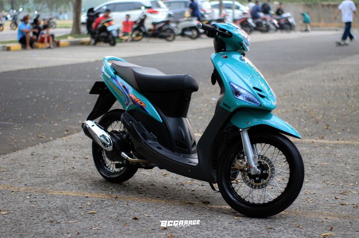 Yamaha Mio Sporty Sarat Kenangan Dimodif Simpel Jadi Tambah Menawan