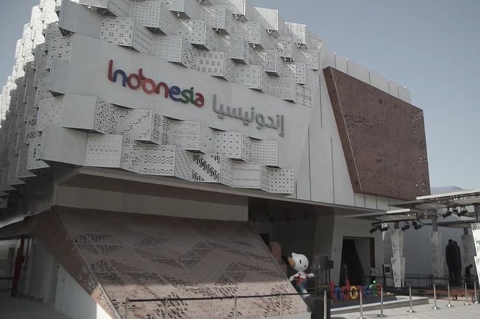 Paviliun Indonesia di Expo 2020 Dubai, Dubai, Uni Emirat Arab.