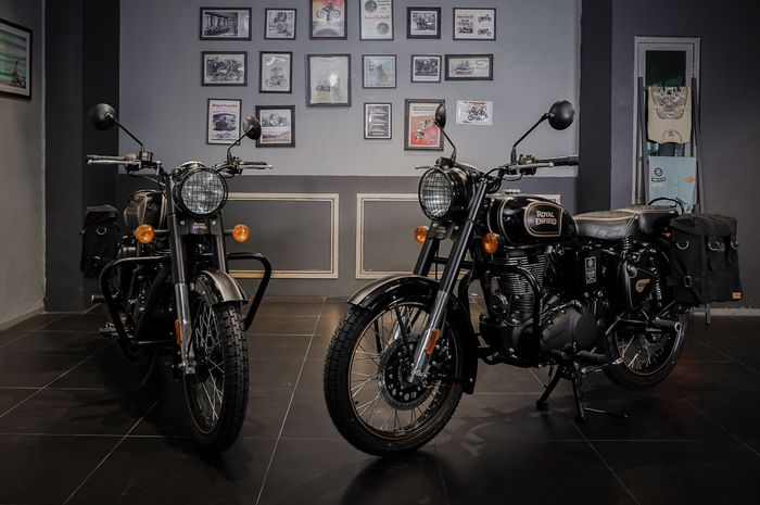 Royal Enfield Classic 500 Black Limited Edition dijual hanya 90 unit saja di Indonesia
