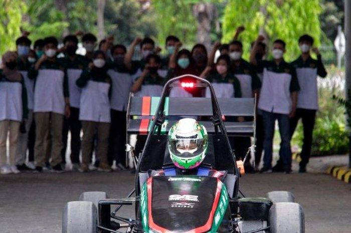 Anargya EV Mark 2.0 yang baru diluncurkan oleh Institut Teknologi Sepuluh Nopember (ITS).