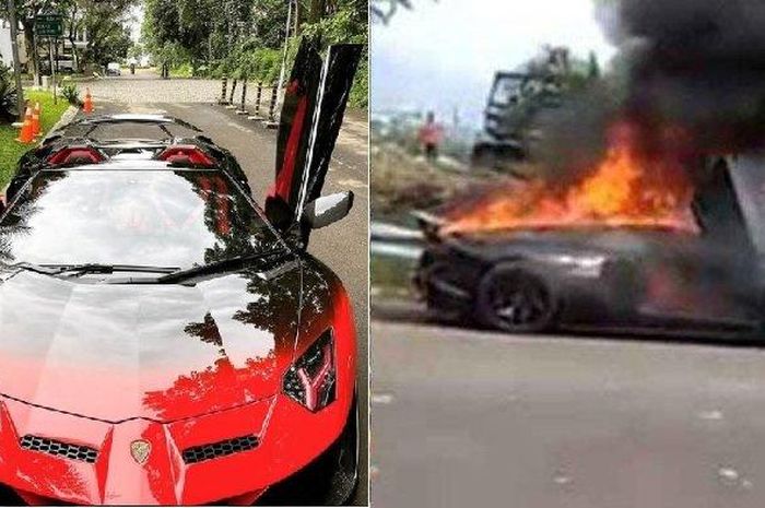 Kondisi terbaru Lamorghini Aventador Raffi Ahmad setelah sekitar dua tahun lalu terbakar