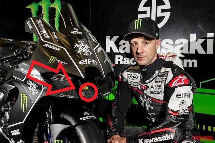  Jonathan Rea Pamerkan Kawasaki Ninja ZX-10RR 2021