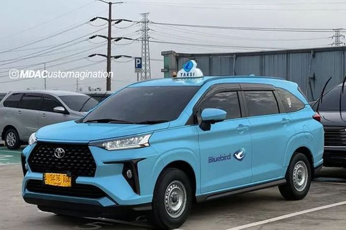 Toyota All New Transmover basis All New Veloz diolah digital jadi versi taksi