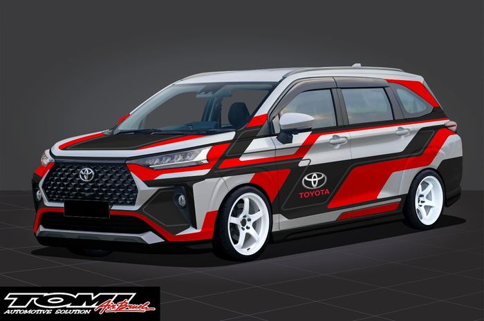 Digimod Toyota All New Veloz jadi sporty dengan livery ala TTI