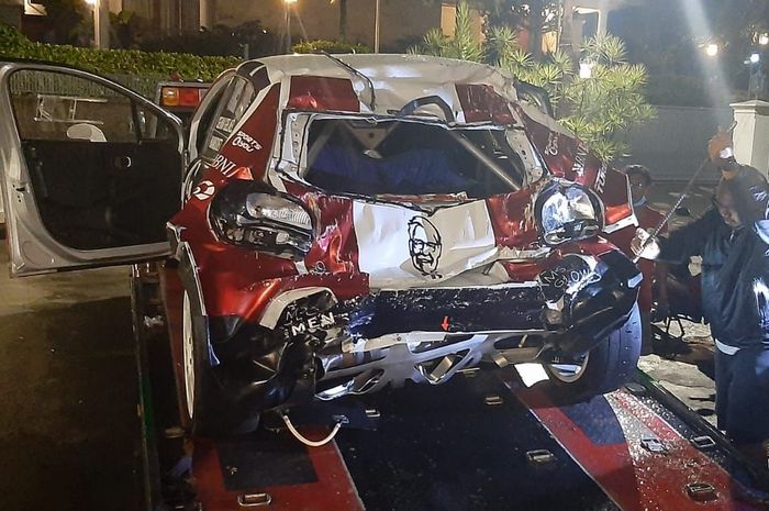 Setelah bedah data, Sean Gelael ungkap alasan sebenarnya ia dan Bamsoet 'jumpalitan' di kejurnas sprint reli Meikarta 2021.