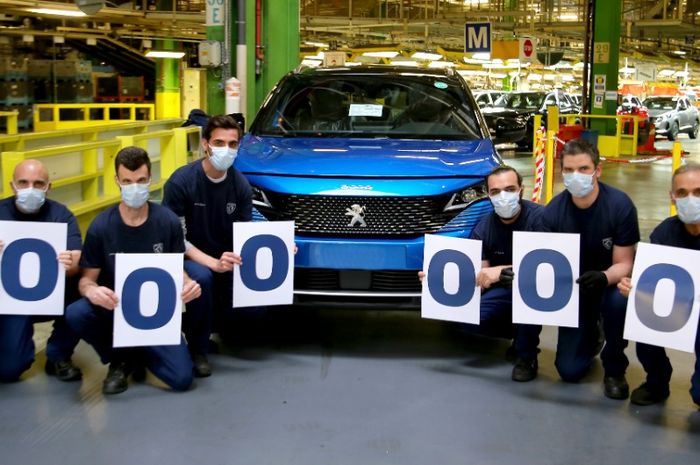 Peugeot 3008 produksi 1 juta unit di Pranncis