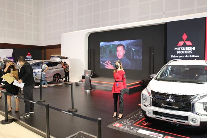 Booth Mitsubishi di GIIAS Surabaya 2021