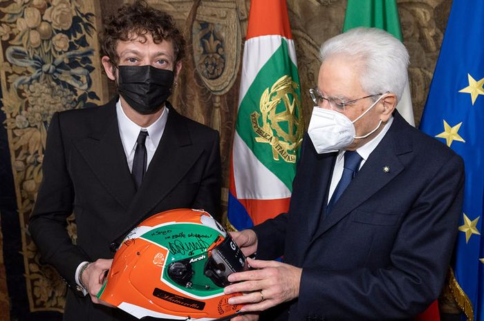 Valentino Rossi dan Presiden Italia