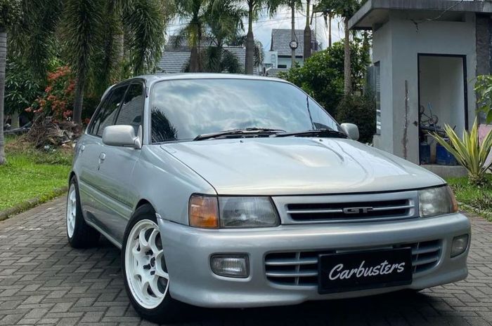 Toyota Starlet 1.3 SE G 1997 modif Turbolook dijual mahal