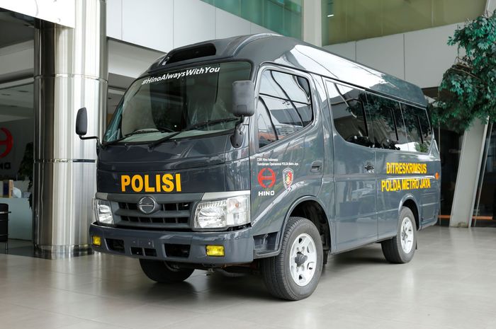 Hino Dutro 110 SDB-Flexycab jadi kendaraan operasional Polda Metro Jaya