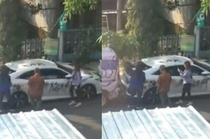 Honda Civic Turbo milik pengusaha di Lamongan jadi sasaran vandalisme