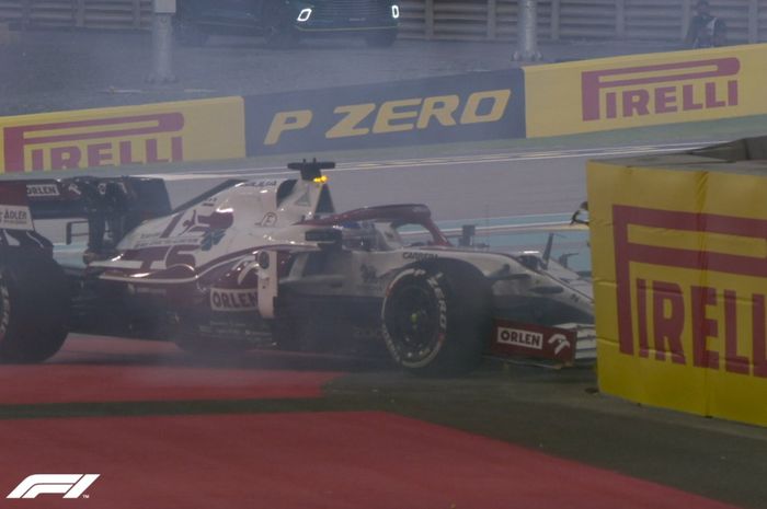 Kimi Raikkonen gagal finis di F1 Abu Dhabi 2021