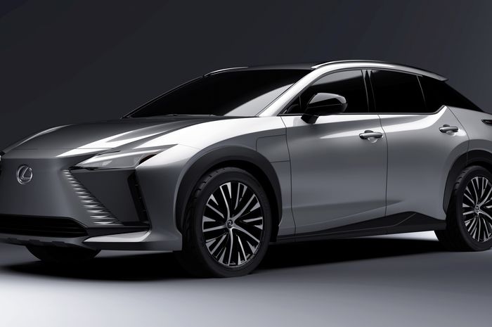 Tampilan Lexus RZ terungkap pada presentasi elektrifikasi Toyota (14/12).