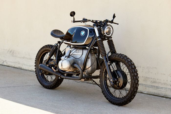 BMW R75/5 bobber scrambler garapan Motobrix