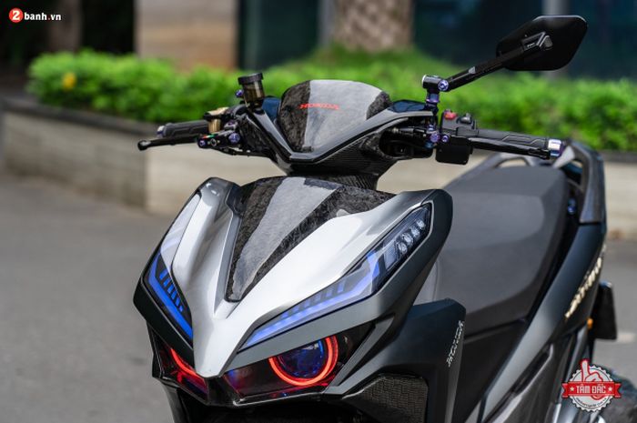 modifikasi keren Honda Vario 150 