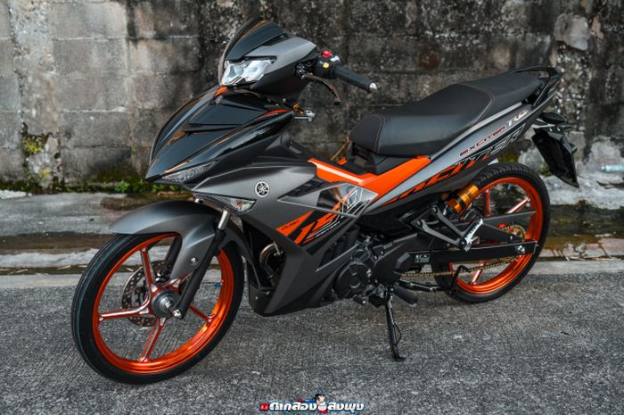 Modifikasi Apik Yamaha MX King 150, Kaki-kaki dan Pengeremannya