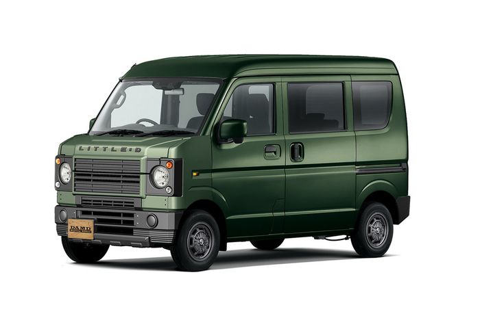 Modifikasi saudara Suzuki Carry bergaya Land Rover Defender ala DAMD, Jepang