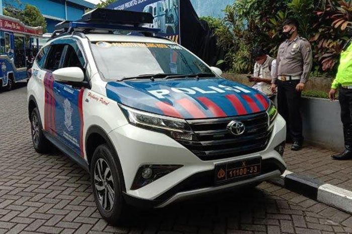 Toyota All New Rush yang dijadikan Mobil INCAR Satlantas Polresta Malang Kota