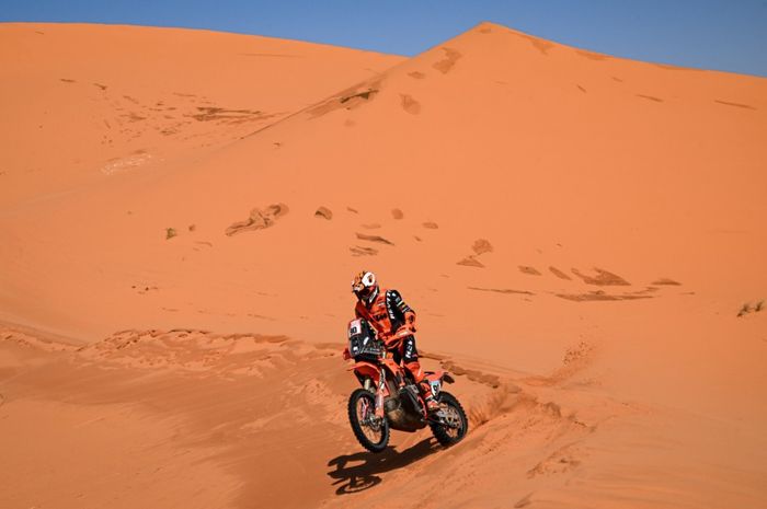 Danilo Petrucci batal finis 3 besar di etape 4 Reli Dakar 2022