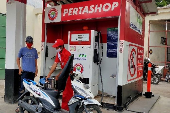 Bagaimana cara daftar Pertashop Pertamina? Modal bisnis Pertashop adalah mulai Rp 250 juta.(Tresno Setiadi/kompas.com)