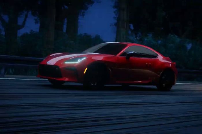 Cuplikan iklan Toyota GR 86 dengan vibe Initial D.