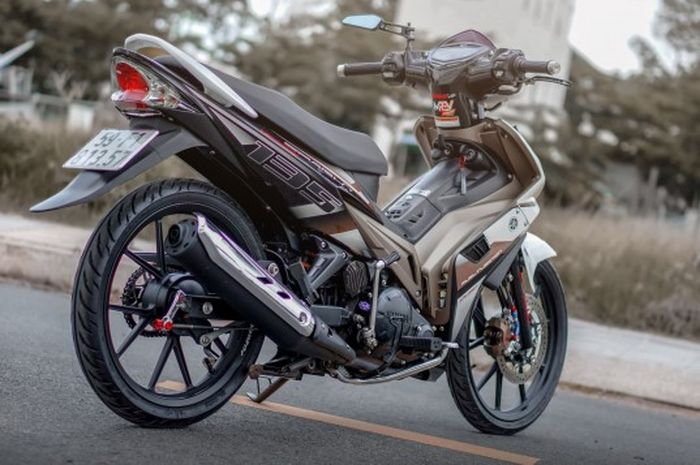 Modifikasi Yamaha Jupiter MX 135 yang istimewa