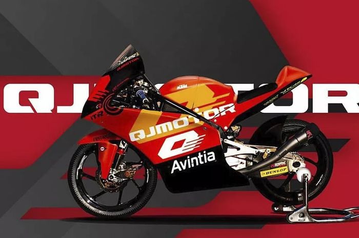 Andalkan dua murid VR46 Academy, QJ Motor asal China bergabung dengan Avintia Racing untuk Moto3 2022. 