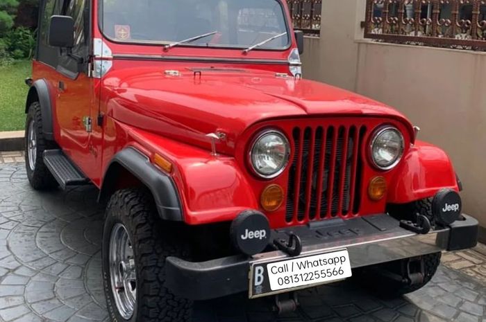 Jeep CJ-7 tahun 1981 dijual
