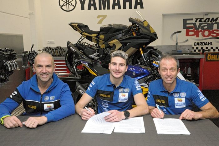 Lorenzo Baldassarri gabung Evan Bros Yamaha di World Supersport