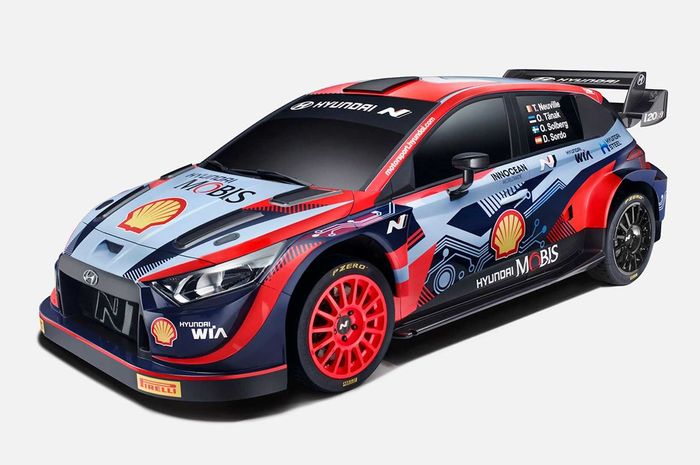 Hyundai i20 N Rally yang akan digunakan pada WRC 2022 untuk kelas Rally1. Era baru sebuah WRC bermesin hybrid. 
