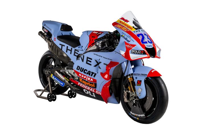 Inspiratif, ini harapan yang ingin dicapai Gresini Racing dengan warna biru pucat di motor mereka untuk MotoGP 2022 nanti.