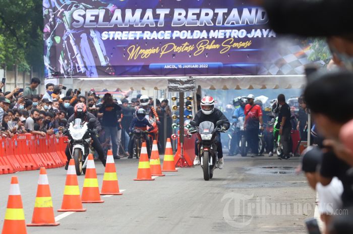 Sukses digelar di Ancol, Street Race Polda Metro Jaya bakal digelar di wilayah Serpong, Tangerang Selatan.