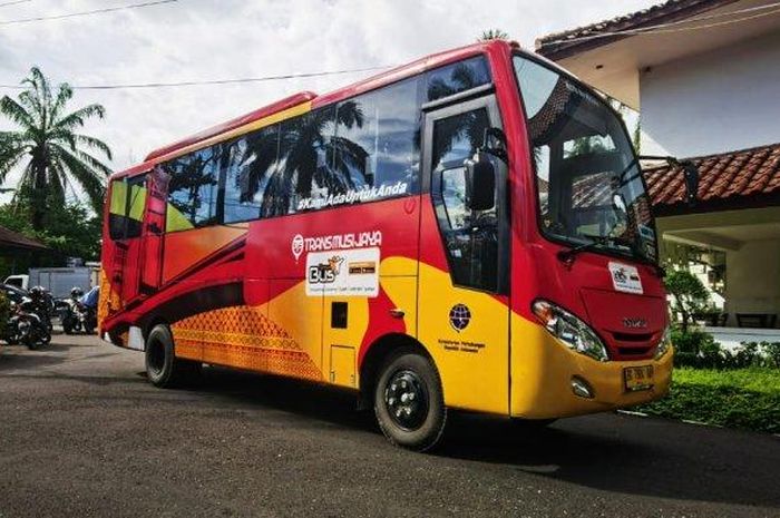 Ilustrasi unit BTS Teman Bus