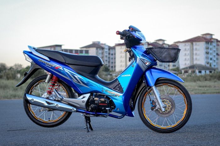 Modifikasi Honda Supra X 125 yang mempesona