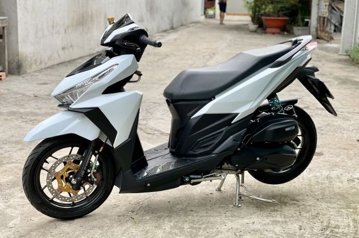 Modifikasi Honda Vario 150 simpel elegan