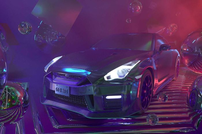 NFT Nissan Skyline GT-R yang sempat dilelang beberapa waktu lalu.