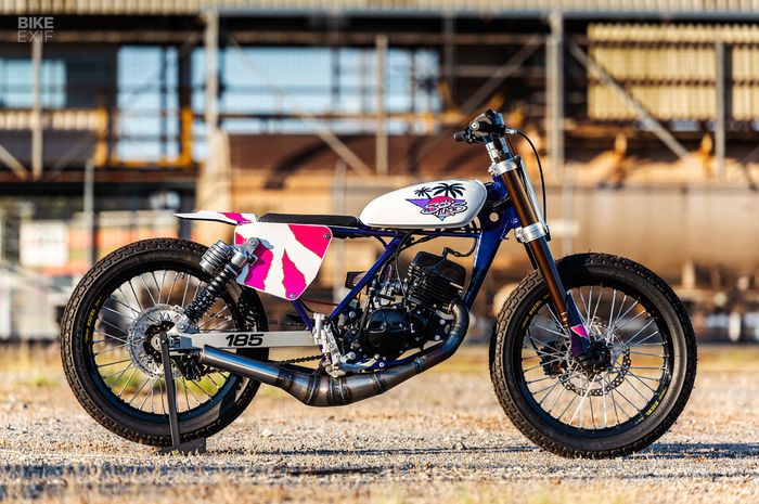 Suzuki TS185 street tracker 