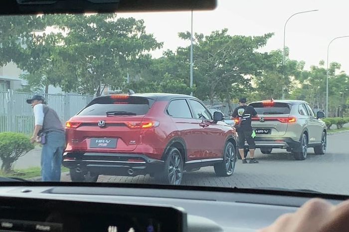 Honda HR-V 2022 diduga sedang melakukan pengambilan gambar