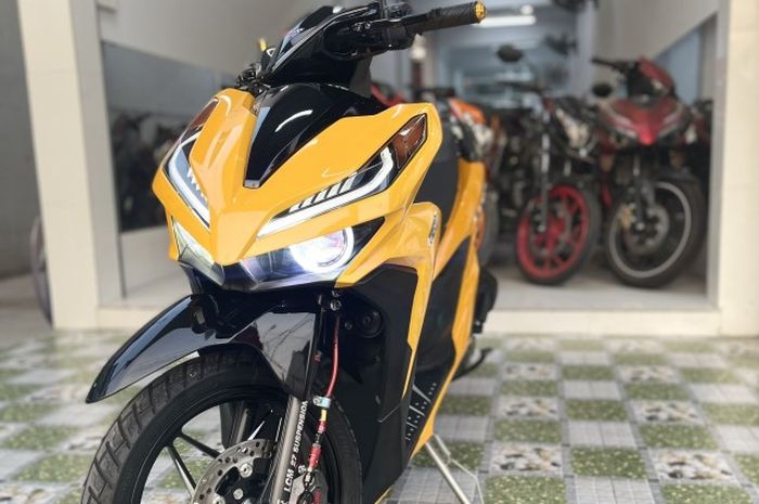 Modifikasi keren Honda Vario 150 