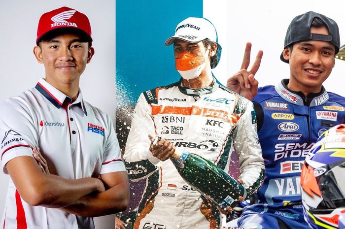 Dari kancah Dunia sampai Asia, banyak pembalap Indonesia yang berkiprah secara internasional di tahun 2022