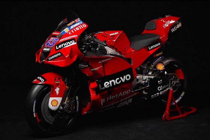 Desmosedici GP22 tim Ducati Lenovo