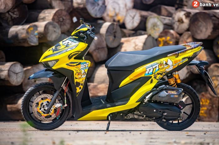 Modifikasi istimewa Honda Vario 150 