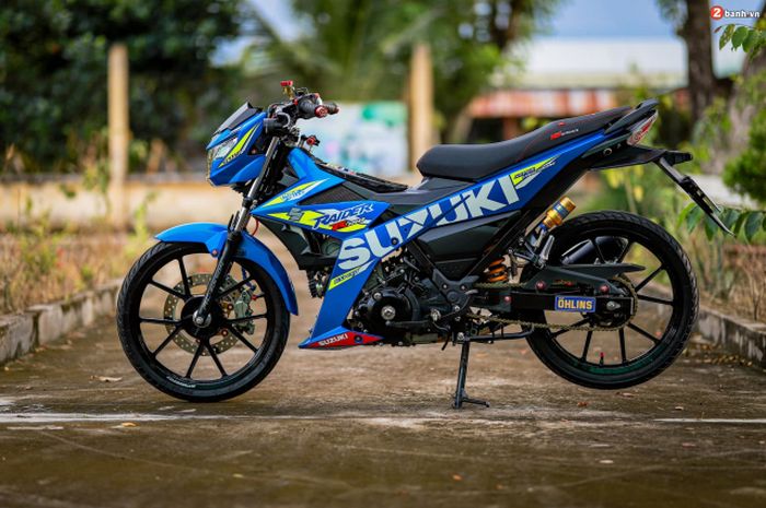 Modifikasi apik Suzuki Satria F150 