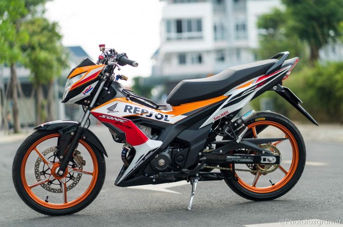 Modifikasi Honda Sonic 150R 