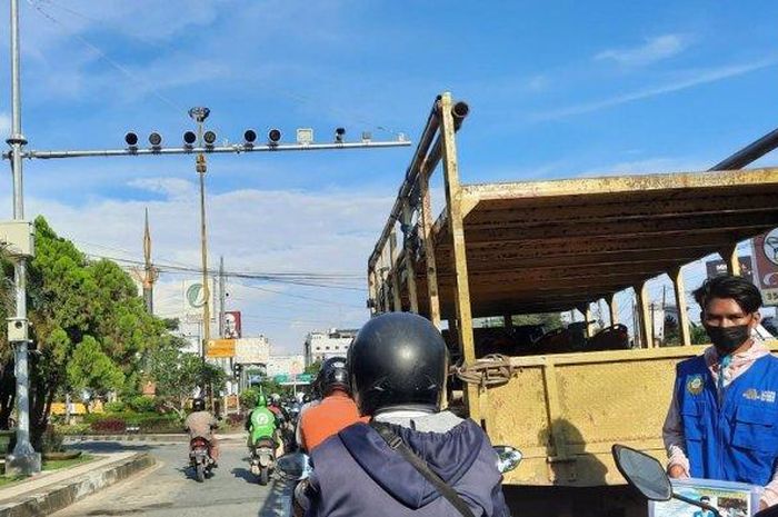 Ilustrasi kamera ETLE