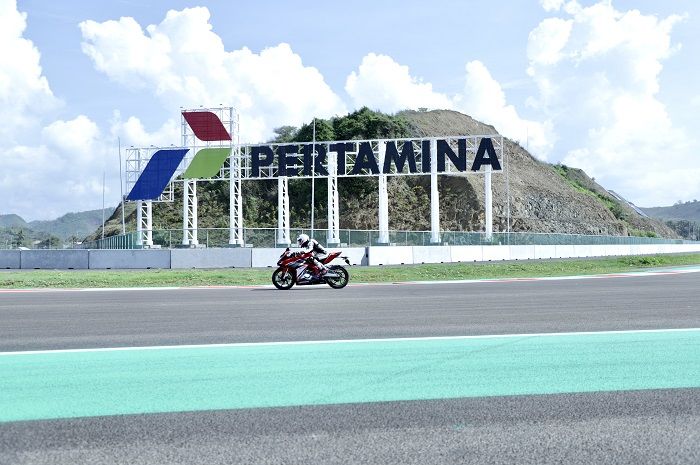 Pertamina jadi sponsor utama pada ajang MotoGP 2022 di Sirkuit Mandalika.