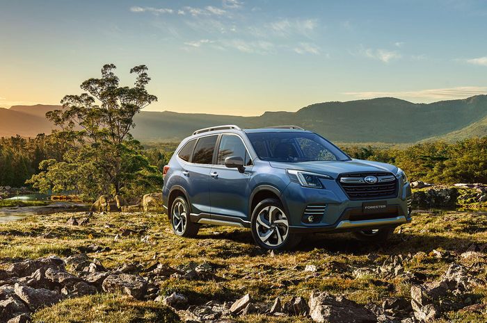 Subaru Forester Hybrid e-BOXER pasar Australia.