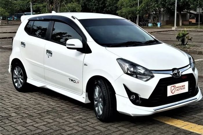 Toyota Agya TRD S 2017 odometer 18 ribu kilometer